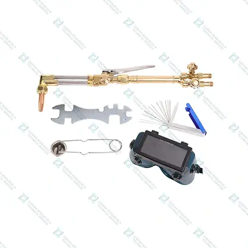 Photo of the MaxWeld® Economy Oxy Propane Cutting Set Components